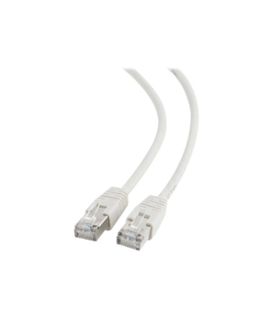 FTP Cat6 | Patch cord | Perfect connection Foil shielded - for a reliable connection Gold plated contacts | White | 5 m