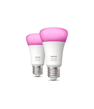 Hue WCA 6.5W A60 E27, 2pcs pack | E27 | 6.5 W | RGBW 2000-6500K | Bluetooth and Zigbee