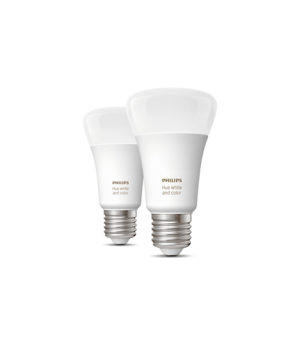 Hue WCA 6.5W A60 E27, 2pcs pack | E27 | 6.5 W | RGBW 2000-6500K | Bluetooth and Zigbee