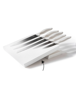 Stoneline | Knife Block | Natural Line 21197 | Folding stand | 5 pc(s) | Dishwasher proof | 9/12.5/20.1/20.2 cm