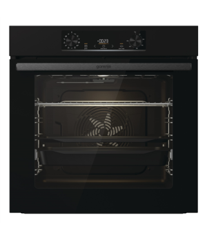 Gorenje | Oven | BOS6737E06B | 77 L | Multifunctional | EcoClean | Mechanical control | Steam function | Yes | Height 59.5 cm | 