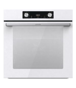 Gorenje | Oven | BOS6737E06WG | 77 L | Multifunctional | EcoClean | Mechanical control | Steam function | Height 59.5 cm | Width