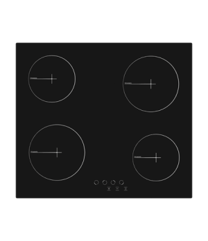 Simfer | Hob | H6.040.DECSP | Vitroceramic | Number of burners/cooking zones 4 | Touch | Black