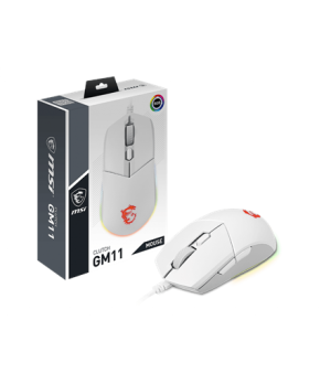 MSI | Clutch GM11 | Optical | Gaming Mouse | White | Yes