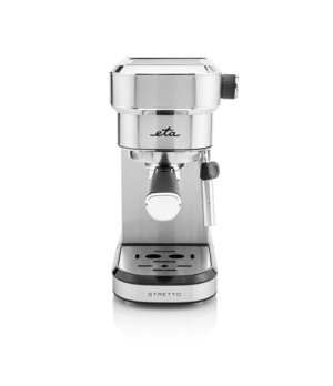 ETA | Espresso coffee maker | ETA218090000 Stretto | Pump pressure 15 bar | Built-in milk frother | Ground | 1350 W | Stainless 