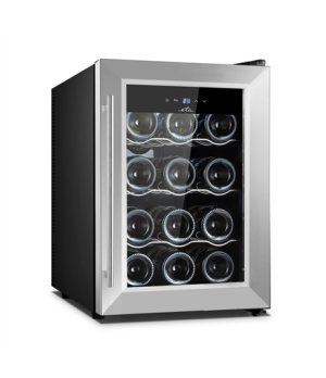 ETA | Wine Cooler | ETA978390010F | Energy efficiency class F | Free standing | Bottles capacity 12 | Cooling type | Black/Silve