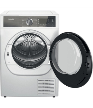 Hotpoint | H8 D94WB EU | Dryer machine | Energy efficiency class A+++ | Front loading | 9 kg | Condensation | LCD | Depth 64.9 c