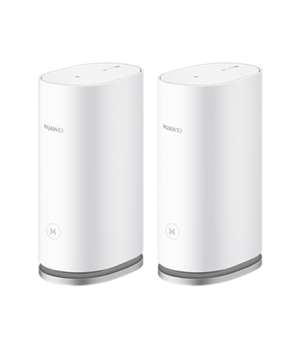 Huawei WiFi Mesh 3 (2-Pack) WS8100-22 802.11ax 574+2402 Mbit/s 10/100/1000 Mbit/s Ethernet LAN (RJ-45) ports 3 Mesh Support Yes 