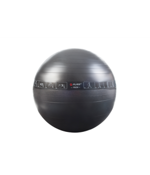 Pure2Improve | Exercise Ball | Black | 75 cm