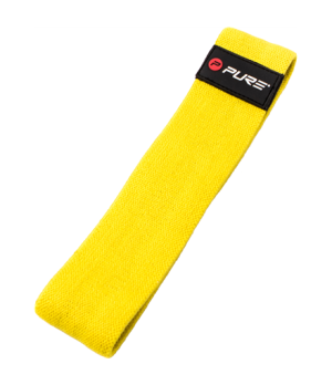 Pure2Improve | Textile Resistance Band Light | 45 kg | Yellow