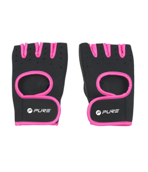 Pure2Improve | Fitness Gloves | Black/Pink