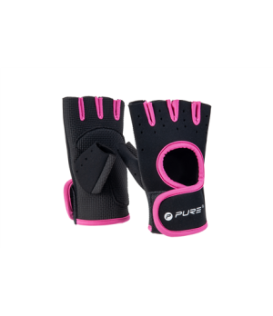 Pure2Improve | Fitness Gloves | Black/Pink