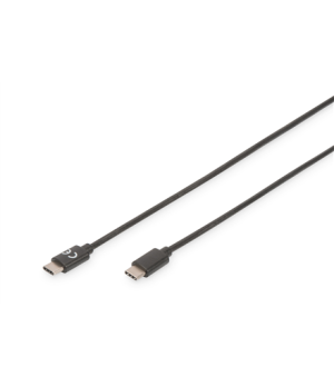 Digitus | USB Type-C Connection Cable | AK-300138-010-S | USB-C to USB-C USB Male 2.0 (Type C) | USB Male 2.0 (Type C)