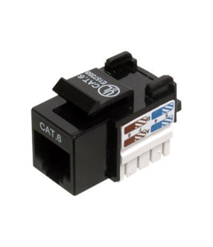 Digitus | Class E CAT 6 Keystone Jack | DN-93601 | Unshielded RJ45 to LSA | Cable installation via LSA strips, color coded accor