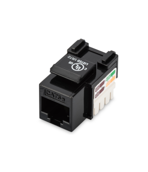 Digitus | Class D CAT 5e Keystone Jack | DN-93501 | Unshielded RJ45 to LSA | Cable installation via LSA strips, color coded acco
