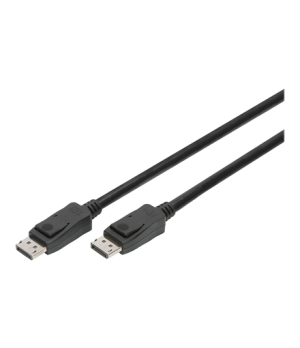 Digitus | DisplayPort Connection Cable | AK-340106-010-S | DisplayPort to DisplayPort DisplayPort Male (Version 1.3/1.4) | Displ