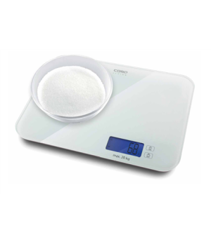 Caso | Designer kitchen scales LX 20 | 03294 | Maximum weight (capacity) 20 kg | Graduation 5 g | White