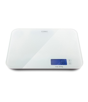 Caso | Designer kitchen scales LX 20 | 03294 | Maximum weight (capacity) 20 kg | Graduation 5 g | White