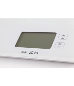 Caso | Designer kitchen scales LX 20 | 03294 | Maximum weight (capacity) 20 kg | Graduation 5 g | White