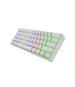 Genesis | THOR 660 RGB | White | Gaming keyboard | Wireless/Wired | RGB LED light | US | 1.5 m | Gateron Red Switch | Wireless c