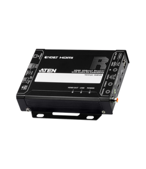 Aten | HDMI HDBaseT Receiver with Audio De-Embedding | VE2812R | 1xDC Jack (Power), 1xRJ-45 Female (Unit To Unit)