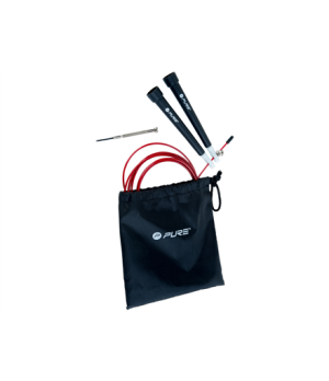 Pure2Improve | SpeedRope 285 cm | Black/Red