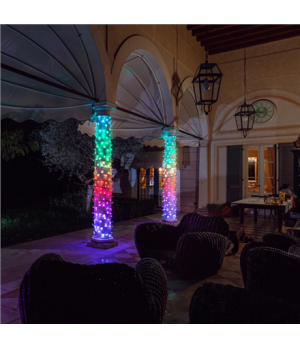 Twinkly|Strings Smart LED Lights 400 RGB (Multicolor), 32m, Black wire|RGB – 16M+ colors