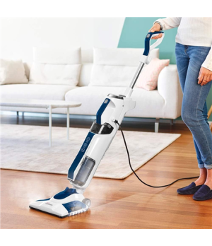 Polti | Vacuum steam mop with portable steam cleaner | PTEU0299 Vaporetto 3 Clean_Blue | Power 1800 W | Steam pressure Not Appli