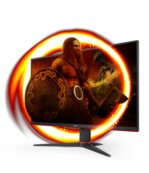 AOC | Monitor | 24G2ZE/BK | 23.8 " | IPS | FHD | 16:9 | 240 Hz | 1 ms | 1920 x 1080 | 350 cd/m² | Headphone out (3.5mm) | HDMI p