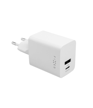 Fixed Mini USB-C/USB Travel Charger 45W | FIXC45M-CU-WH