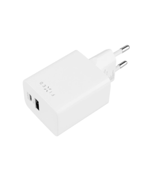 Fixed Mini USB-C/USB Travel Charger 45W | FIXC45M-CU-WH