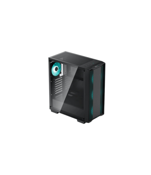 Deepcool | MID TOWER CASE  (with four LED fans of Marrs Green) | CC560 | Side window | Black | Mid-Tower | Power supply included