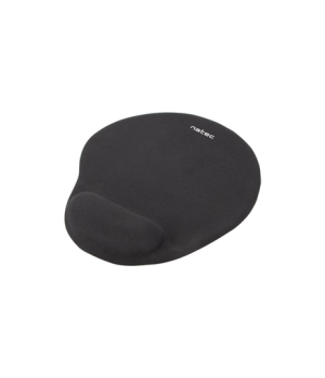 Natec Mouse Pad, Marmot, Black, Gel Filling 225x245 mm | Natec | Mouse Pad | Marmot | Black