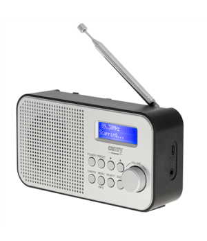 Camry | Portable Radio | CR 1179 | Alarm function | Black/Silver