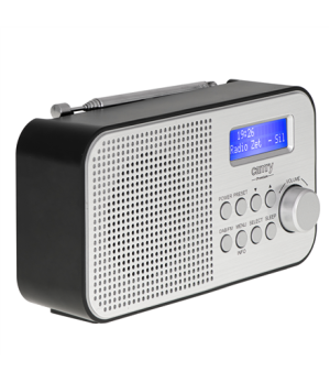 Camry | Portable Radio | CR 1179 | Alarm function | Black/Silver