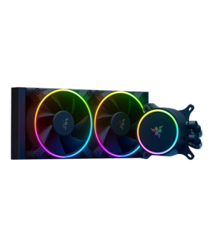 Razer Hanbo Chroma RGB 240mm AIO Liquid Cooler - aRGB Pump Cap | Razer | AIO Liquid Cooler | Hanbo Chroma RGB 240mm | W