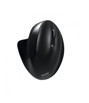 PORT DESIGNS | Rechargeable Ergonomic Mouse | 900706-BT | Optical | Wireless | 2.4 GHz Wireless via USB Dongle | Black | 3 year(