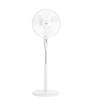 Adler | Fan | AD 7323w | Stand Fan | White | Diameter 40 cm | Number of speeds 3 | Oscillation | 90 W | No