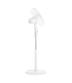 Adler | Fan | AD 7323w | Stand Fan | White | Diameter 40 cm | Number of speeds 3 | Oscillation | 90 W | No