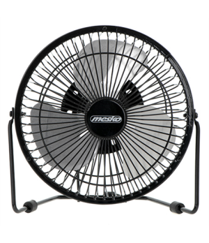 Mesko | Fan | MS 7322 | Desk Fan USB | Black | Diameter 15 cm | Number of speeds 1 | Oscillation | 4.5 W | No