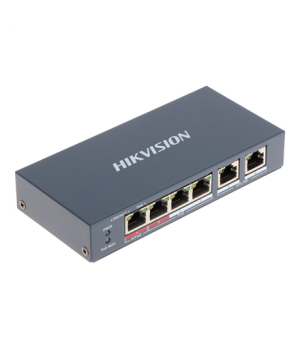 Hikvision | DS-3E0106HP | Unmanaged | Desktop | 10/100 Mbps (RJ-45) ports quantity 6 | PoE ports quantity