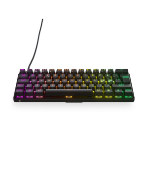 SteelSeries | Gaming Keyboard | Apex Pro Mini | Gaming keyboard | RGB LED light | NORD | Black | Wired | OmniPoint Adjustable Me