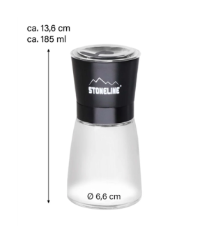 Stoneline | Salt and pepper mill set | 21653 | Mill | Housing material Glass/Stainless steel/Ceramic/PS | The high-quality ceram