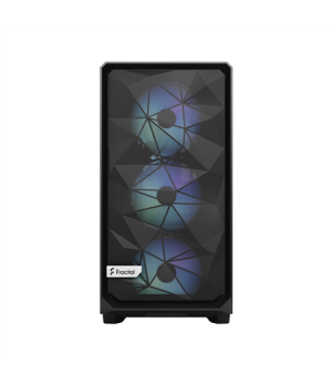 Fractal Design | Meshify 2 Lite RGB TG Light Tint | Side window | Black | E-ATX | Power supply included No | ATX