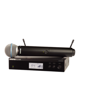 Shure | Yes | Yes | Wireless Vocal Rack-mount System with Beta 58A | BLX24RE/B58 | Black | W | Wireless connection