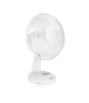 Tristar | VE-5930 | Desk fan | White | Diameter 30 cm | Number of speeds 3 | Oscillation | 40 W | No