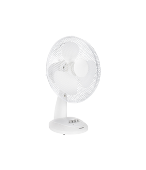 Tristar | VE-5930 | Desk fan | White | Diameter 30 cm | Number of speeds 3 | Oscillation | 40 W | No