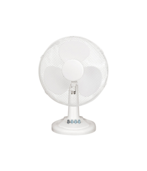 Tristar | VE-5930 | Desk fan | White | Diameter 30 cm | Number of speeds 3 | Oscillation | 40 W | No