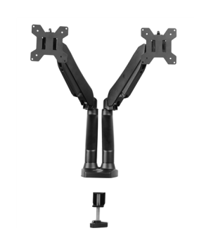 Arozzi Alzare Duo - Gas Spring Dual Monitor Arm | Arozzi