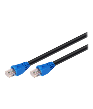 Goobay | CAT 6 Outdoor-patch cable U/UTP | 94389 | Prewired, unshielded LAN cable with RJ45 plugs for connecting network compone